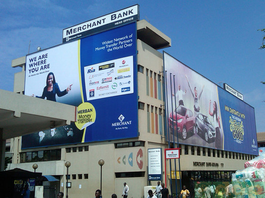Building Wrap Advertising in Accra Ghana